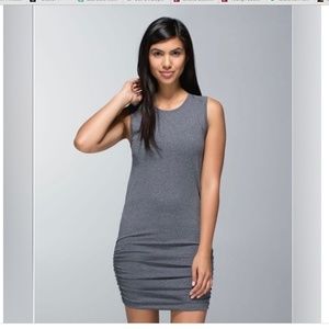 Lululemon ruched tank dress